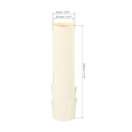 PATIKIL Candle Socket Covers 22x105mm 5 Pack