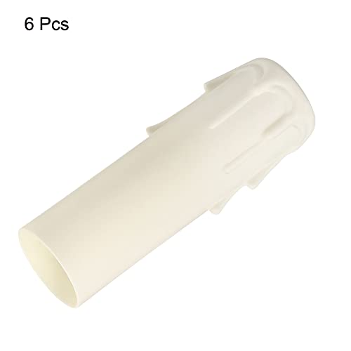 PATIKIL 30x100mm Candle Socket Covers 6 Pack