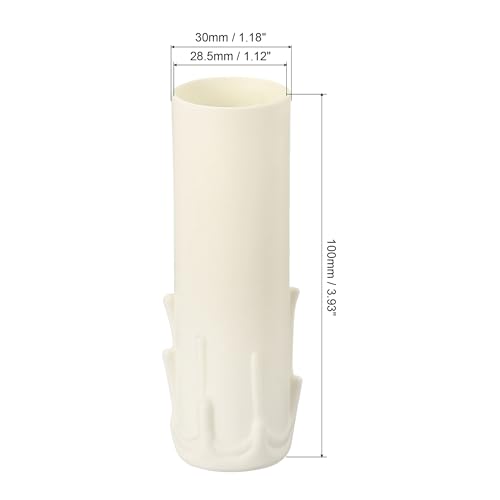 PATIKIL 30x100mm Candle Socket Covers 6 Pack