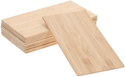 TEHAUX 10pcs Rectangular Cardboard Cutouts for DIY Crafts