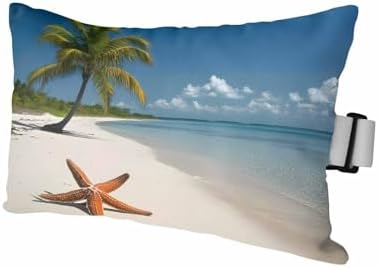 Outdoor Head Pillow with Elastic Strap and Insert