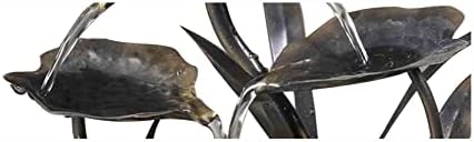 Jeco Cadono Metal Leaves Tabletop Fountain 1