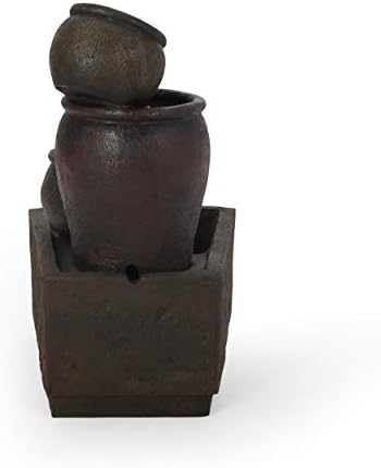 Christopher Knight Home Olga Fountain Rustic Multi-Brown