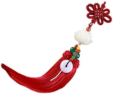 Garneck Car Rear View Mirror Hanging Tassel Ornament