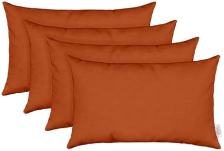 RSH Decor Sunbrella Lumbar Throw Pillows Set of 4