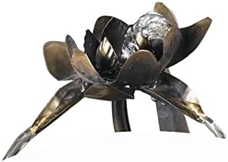 Jeco Cadono Metal Leaves Tabletop Fountain 1