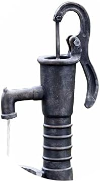 Jeco Old Fashioned Gray Pump Water Fountain