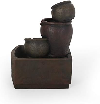 Christopher Knight Home Olga Fountain Rustic Multi-Brown