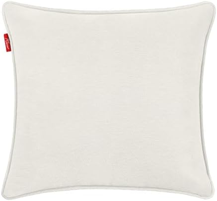 Pcinfuns 18x18 Inch Outdoor Throw Pillows 2 Pack Beige