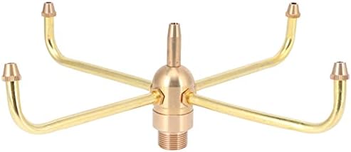 Buachois Water Fountain Nozzle 4 Arm Rotating