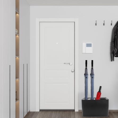 Suoyouman Umbrella Holder for Entryway with Drip Tray Black