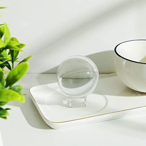 LONGWIN 60mm Crystal Ball with Free Stand Suncatcher