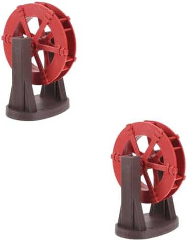 LIOOBO 2pcs DIY Water Wheel Fountain Accessory