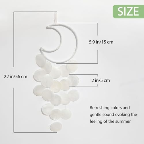 Pretty Jolly Small Outdoor Moon Dream Catcher Wind Chimes