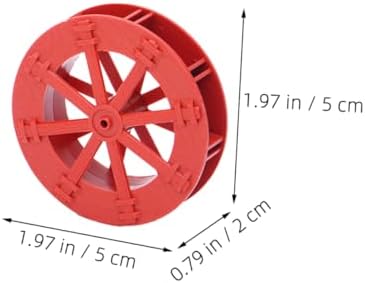 10pcs Mini Water Fountain Wheel for Zen Garden Decor
