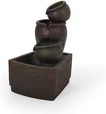 Christopher Knight Home Olga Fountain Rustic Multi-Brown