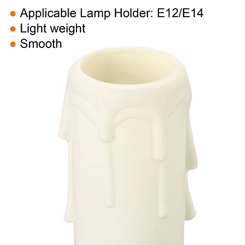 PATIKIL 30x100mm Candle Socket Covers 6 Pack