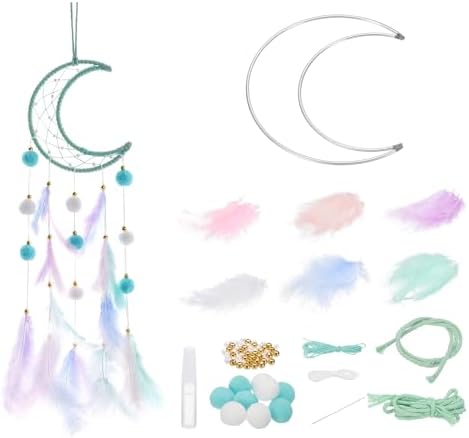 PATIKIL DIY Dream Catcher Kit Green