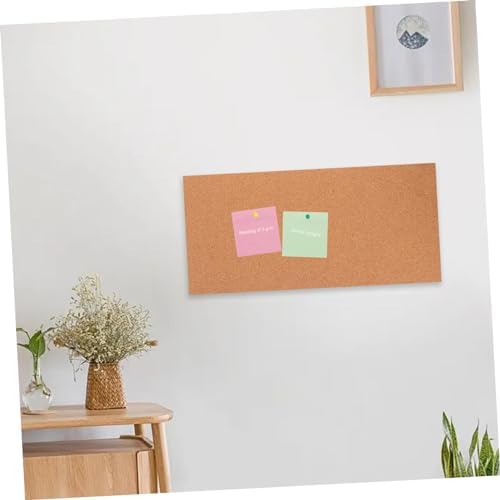 BIUDECO Adhesive Cork Bulletin Board for Wall Decor