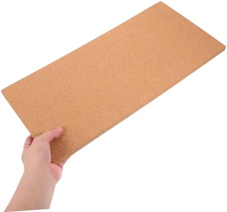 Levemolo 17x8in Adhesive Cork Board for Wall Office