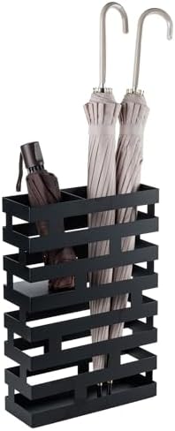 MyGift 17 Inch Freestanding Umbrella Rack with Shelf