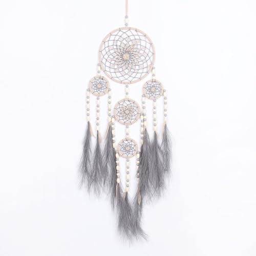 Pretty Jolly Pampas Grass Dream Catcher Wall Decor