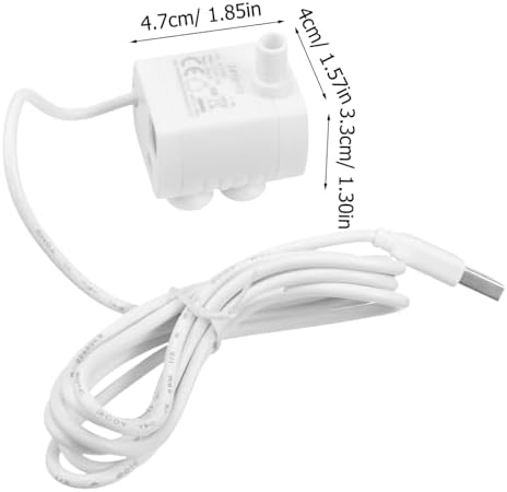 Happyyami Mini USB Water Pump for Aquariums and Tabletop Fountains