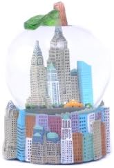 Zizo New York City Classic Apple Snow Globe 65mm