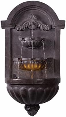 Kenroy Home 51011PLBZ Wall Fountain with Bronze Finish