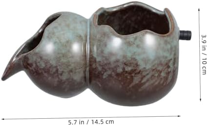 Elegant Ceramic Fountain Spitter Nozzle for Ponds and Aquariums