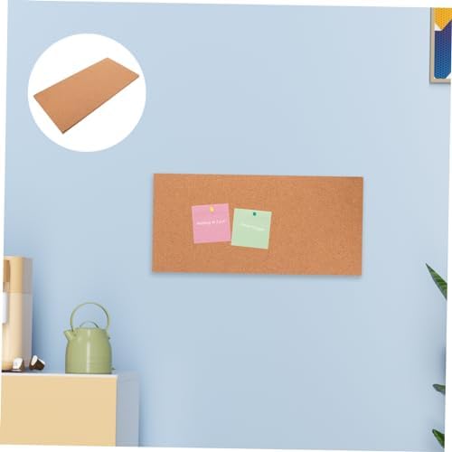 BIUDECO Adhesive Cork Bulletin Board for Wall Decor