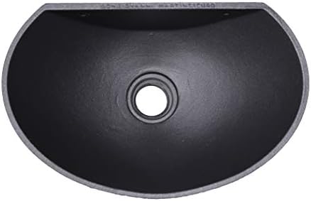 Malta 303C Wall-Mounted Fountain - Black Made in Italy