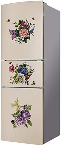 3Pcs Butterfly Flower Wall Stickers for Decor