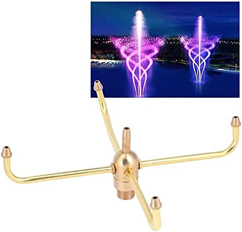 Buachois Water Fountain Nozzle 4 Arm Rotating