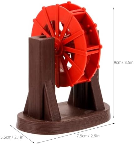 DIY Water Wheel Fountain Accessory for Garden
