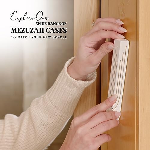 SURI Kosher Mezuzah Scroll 5 Inch Hand-Written by Rabbi