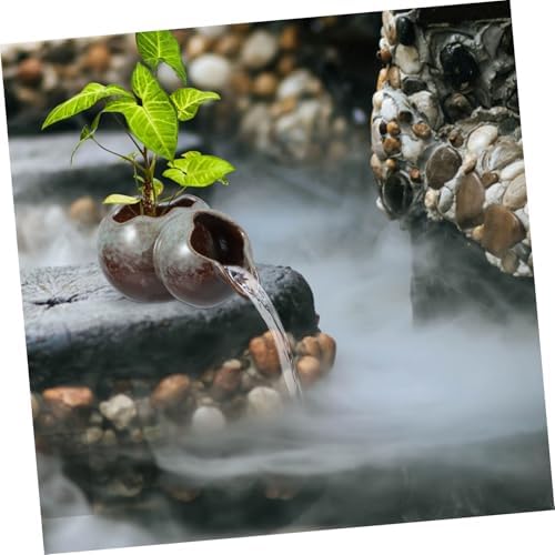SUPVOX Ceramic Fountain Spitter for Ponds and Aquariums