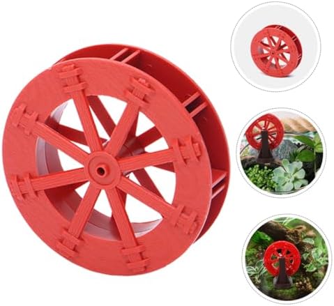Mipcase 30pcs Plastic Rotating Water Wheel for Fountains and Landscapes