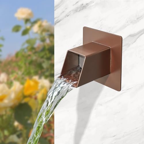 316 Stainless Steel 12-Inch Wall-Mounted Water Spout