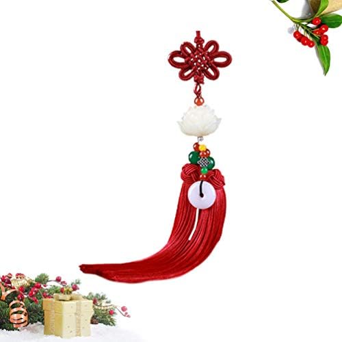 Garneck Car Rear View Mirror Hanging Tassel Ornament