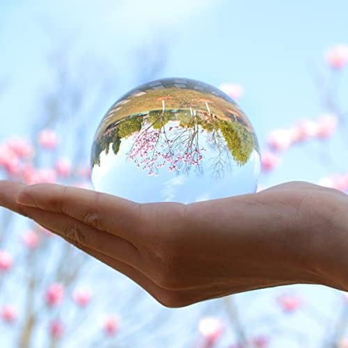 LONGWIN 60mm Crystal Ball with Free Stand Suncatcher