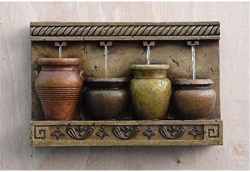 Rustic Recluse Wall Water Fountain