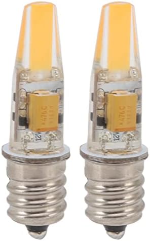 AYNEFY 2Pcs 12V Warm Light LED Bulbs for Lamp Beads