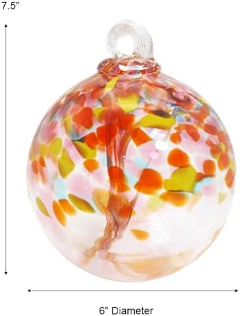 Dale Tiffany Hand Blown Glass Gazing Ball 1