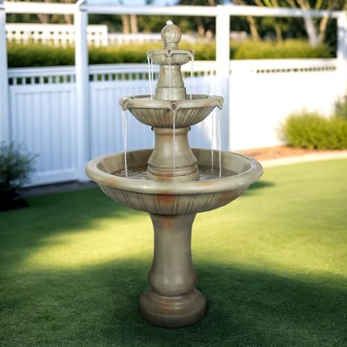 SunJet 515 High 3-Tier Concrete Water Fountain