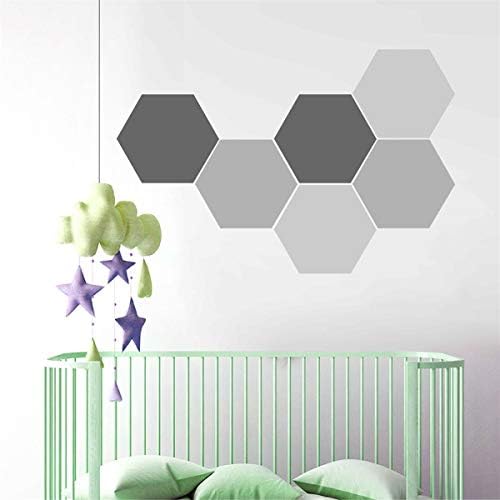 6 Honeycomb Wall Decal Stickers Geometric Hexagons