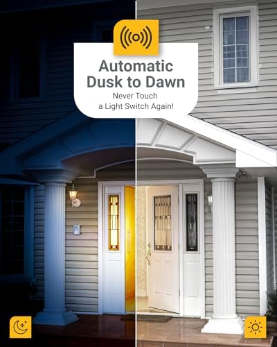Sunco Dusk to Dawn LED Candelabra Bulb 6 Pack