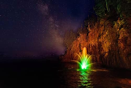Kasco 1HP J Series Decorative Pond Fountain with RGB Lights