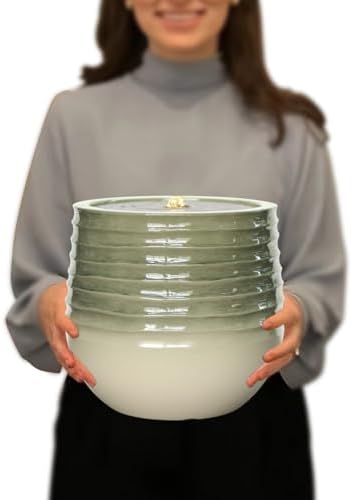 108 Inch Modern Bubbling Water Fountain with LED Light