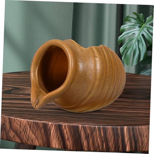 ULDIGI Tabletop Fountain Ceramic Water Jar for Zen Decor